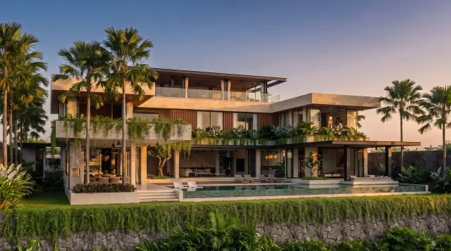 A 1,049 m² Signature Villa Above the Sea