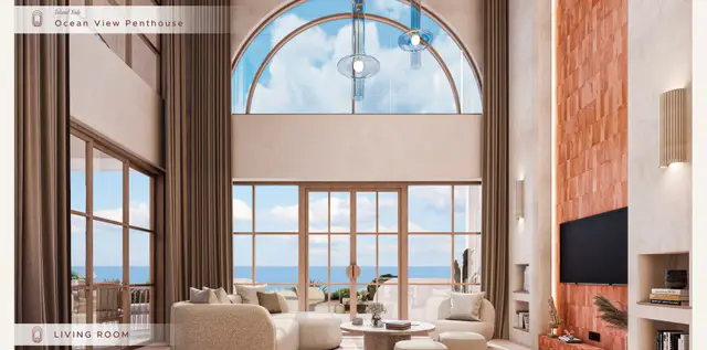 An Island-Side Ocean Penthouse of 233 m²