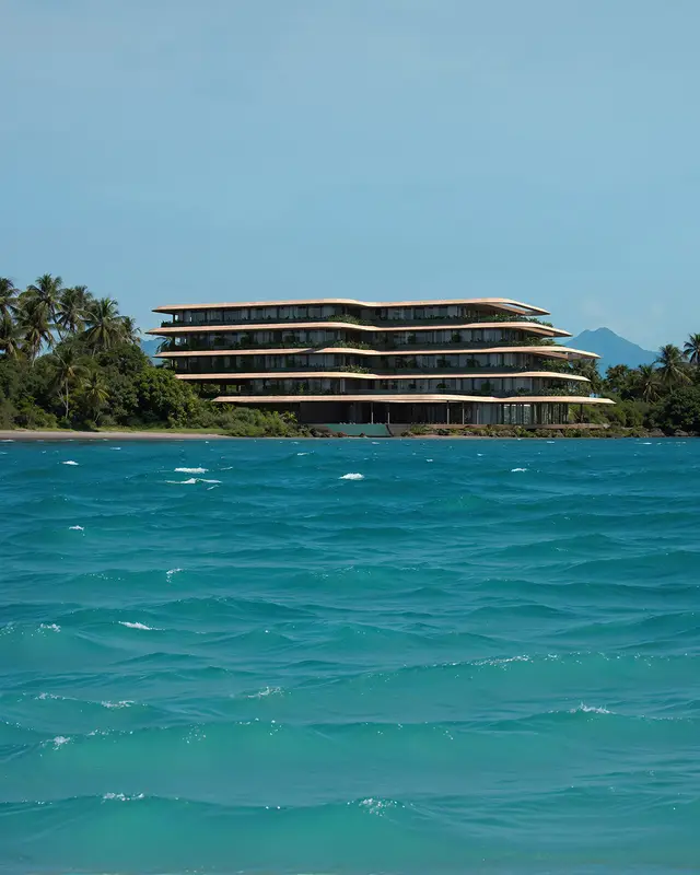 The Entire Top Floor, Above the Ocean