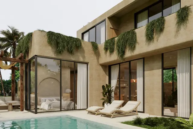 Modern Tropical 3BR Pool Villa w/ Private Pool, Open-Plan Living & Pergola Lounge Terrace
