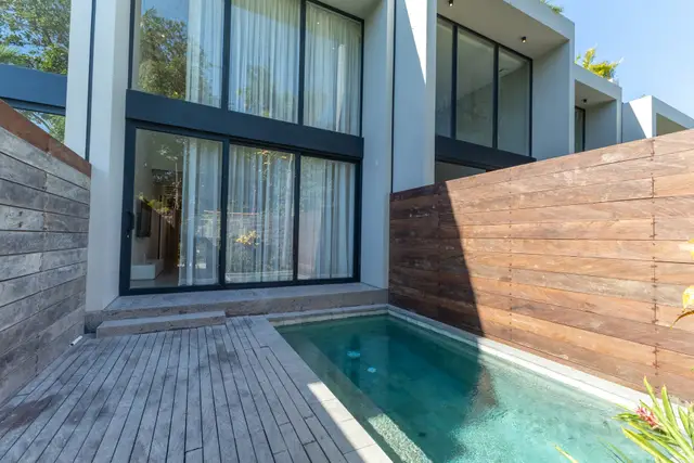 Layered 2BR Villa w/ Private Pool and Double-Height Living