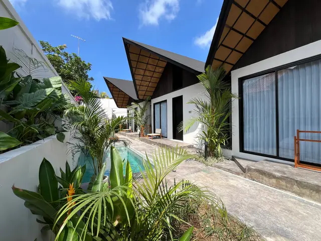 Three Private Villas Around One Pool, Ready Now